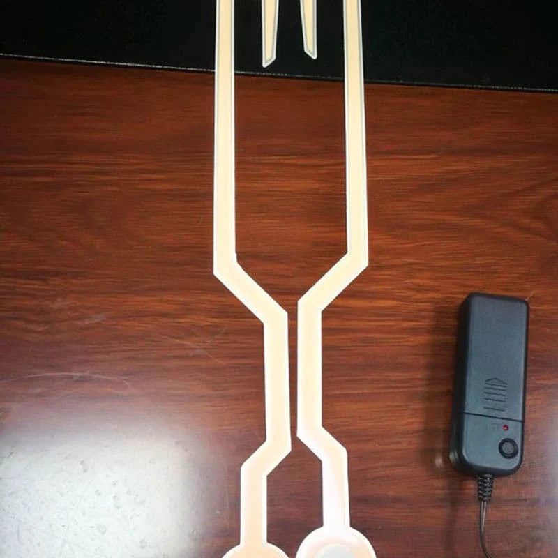 Motorcycle Helmet Safety Lights - Flashing Turn Signals for Improved Visibility