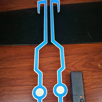 Motorcycle helmet safety lights with flashing turn signals for improved visibility and rider safety