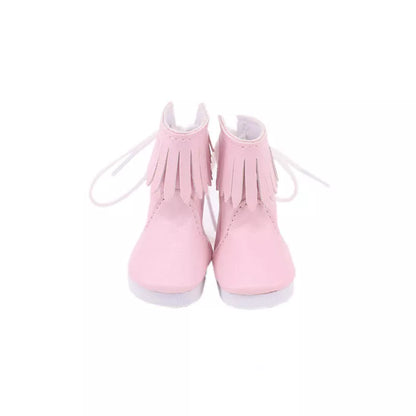 American Girl Doll Shoes Cloth Boots for children aged 3-6