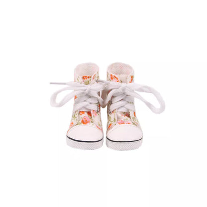 American Girl Doll Shoes Cloth Boots for children aged 3-6