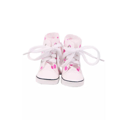 American Girl Doll Shoes Cloth Boots for children aged 3-6