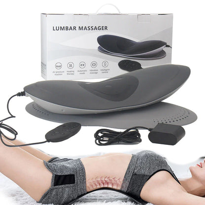 Luxury Waist Relaxation Massager with Airbag Stretching, Soothing Heat, and Vibration Massage Functions