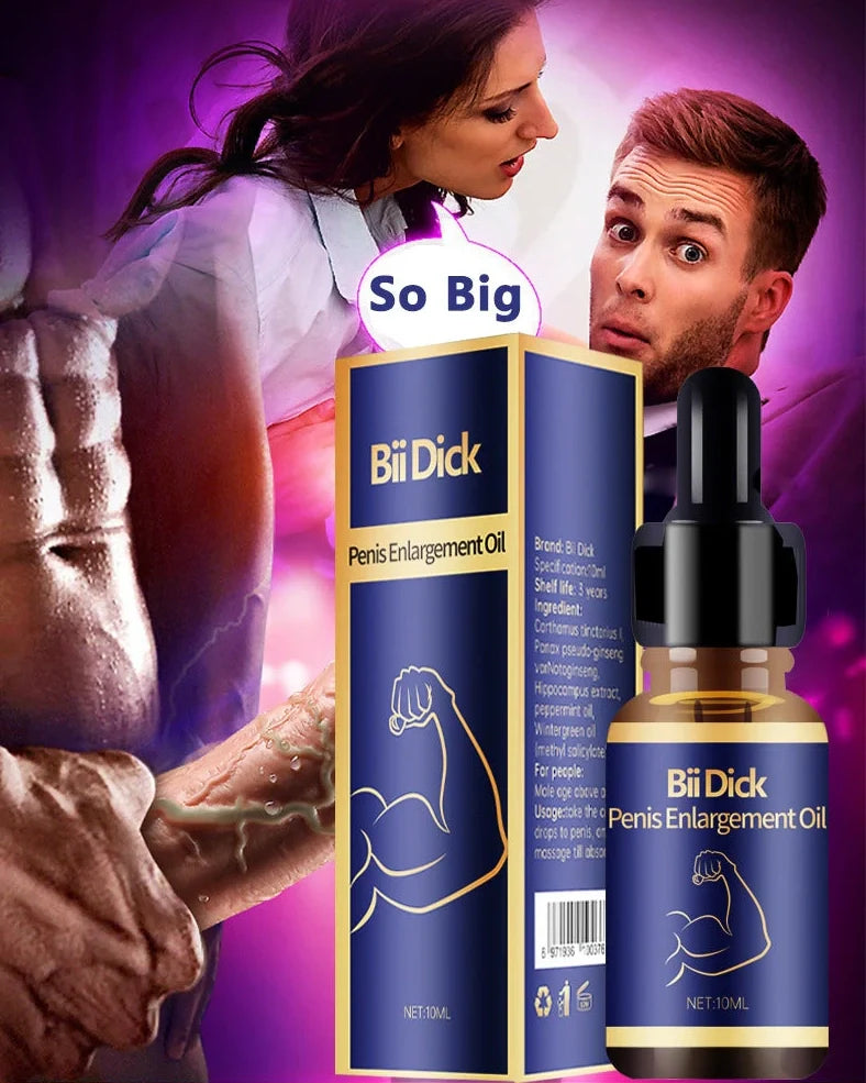 Men's private massage essential oil in 83mm cylindrical packaging with 44.6g concentrated formula