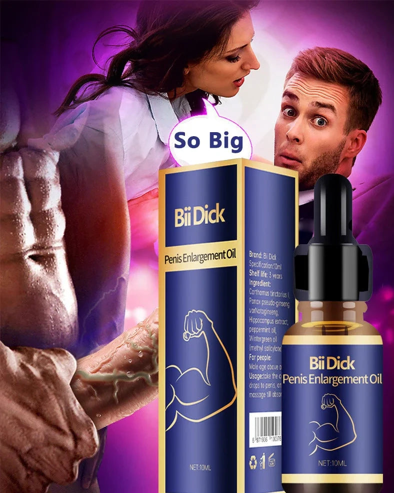 Men's private massage essential oil in 83mm cylindrical packaging with 44.6g concentrated formula