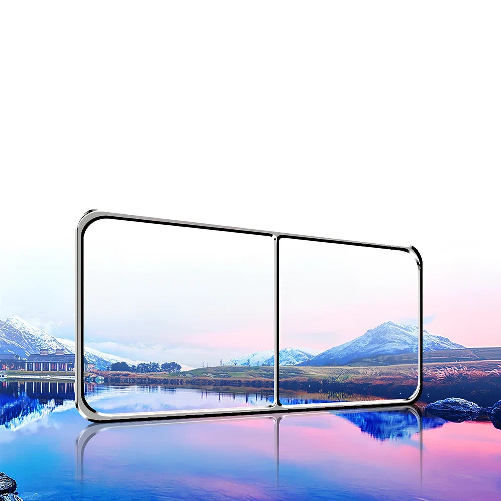 VRGPRO+ head-mounted 3D cinema glasses with ABS plastic frame and adjustable headband