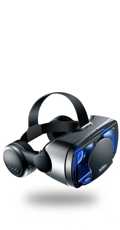 VRGPRO+ head-mounted 3D cinema glasses with ABS plastic frame and adjustable headband