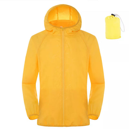 Women's lightweight waterproof windbreaker for summer sun protection