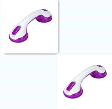ABS Plastic Suction Cup Bathroom Handrail in various colors for enhanced safety