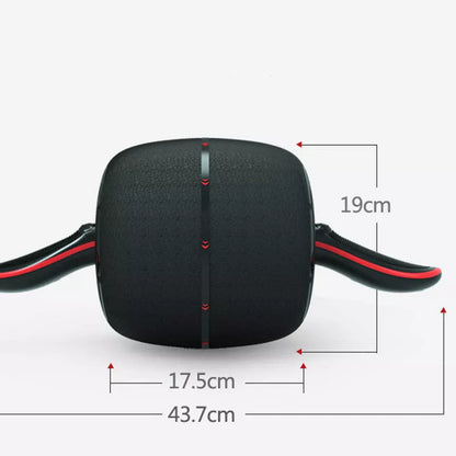 Home Abdomen Recuperation and Fitness Wheel in black and red for core strengthening