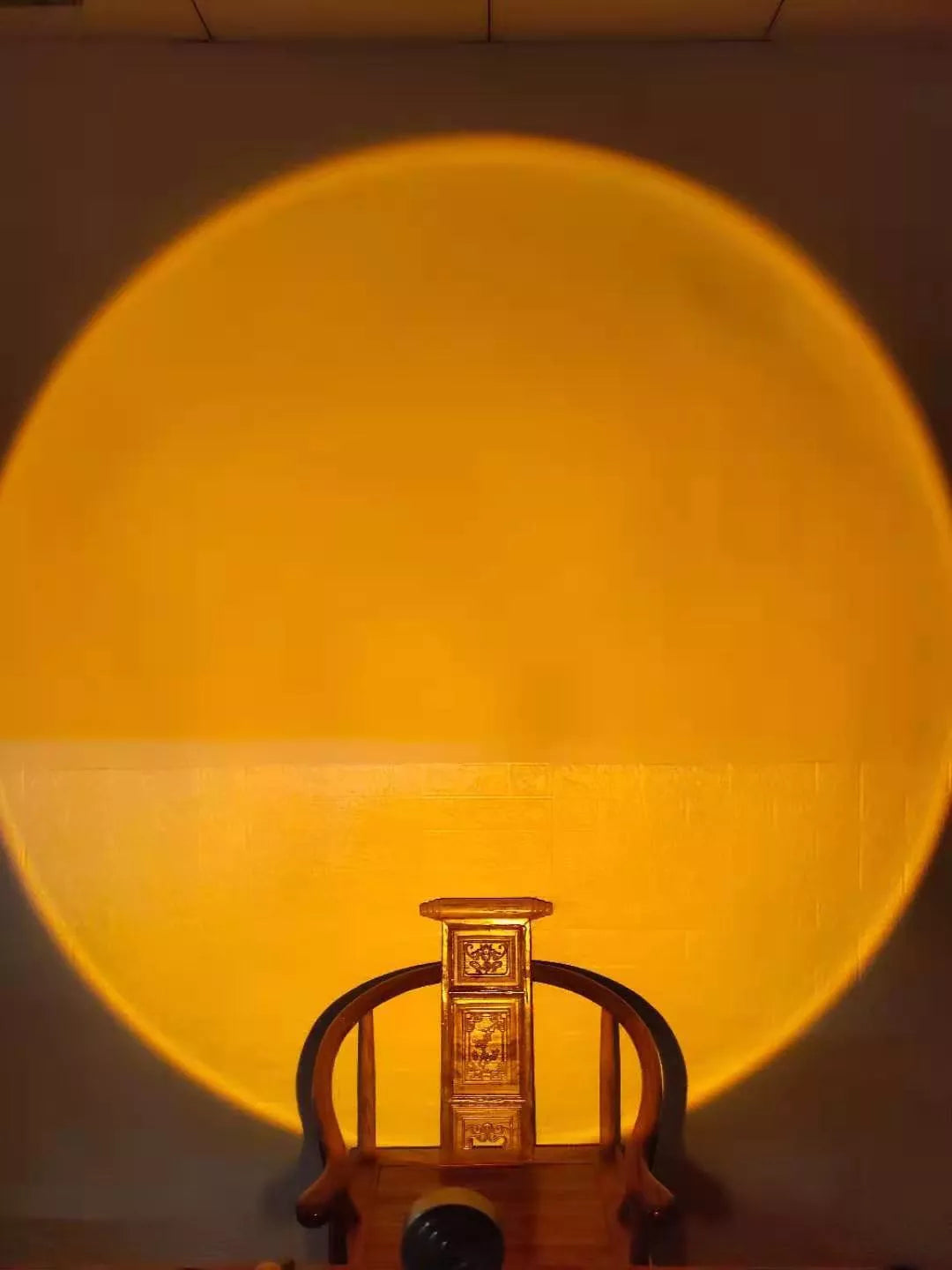 WiFi LED Sunset Projector Light with 16 color options and smart control