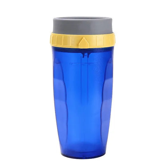 300ml insulated travel cup with cartoon design and twist-top silicone seal