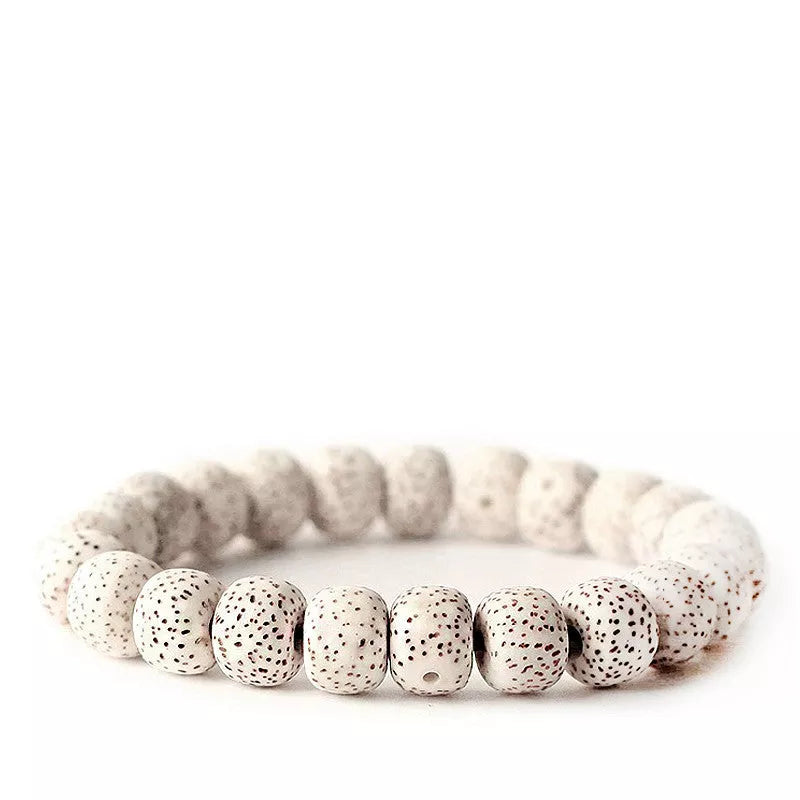Bodhi Seed Root Bracelet with national style patterns for couples