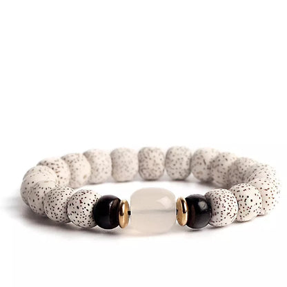 Bodhi Seed Root Bracelet with national style patterns for couples