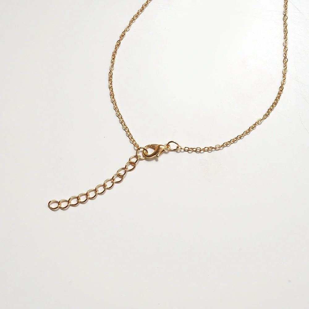 Stylish yellow sunflower pendant necklace with adjustable chain