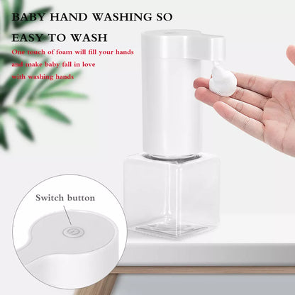Fully automatic infrared hand sanitizer machine with 250ml transparent tank