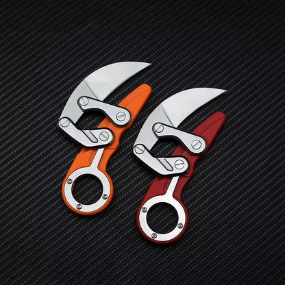 Mechanical Claw Knife for outdoor adventures with high hardness and ergonomic design