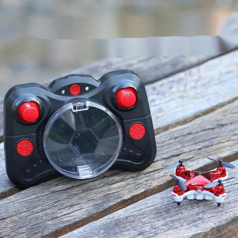 30cm remote control aircraft with air pressure fixed height, 360 roll capability, and USB charging