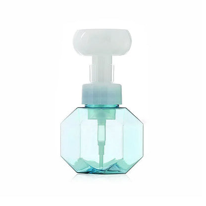 Empty non-woven fabric foam bottle for DIY crafts in blue, green, pink, and yellow colour options.