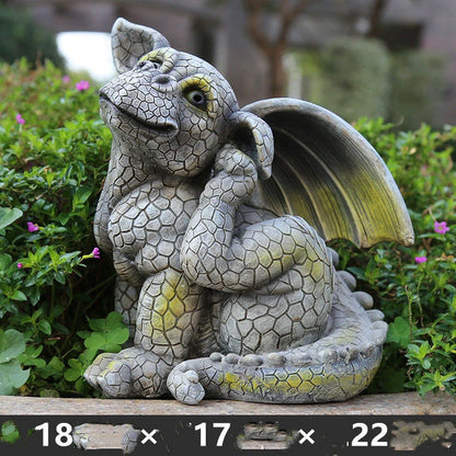 Resin animal garden ornaments in various shapes and sizes for outdoor decoration