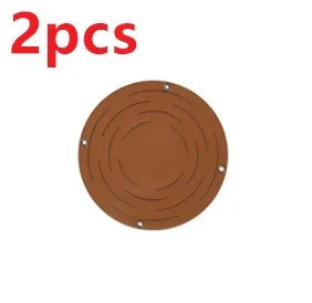 Handwoven leather hanger basket with macrame wall hanging for small plants