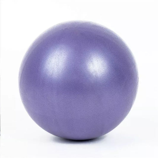 25cm thickened explosion-proof yoga ball in purple, blue, pink, and gray for pregnant women and postpartum recovery