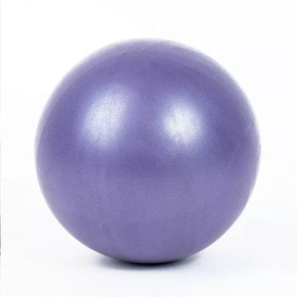 25cm thickened explosion-proof yoga ball in purple, blue, pink, and gray for pregnant women and postpartum recovery