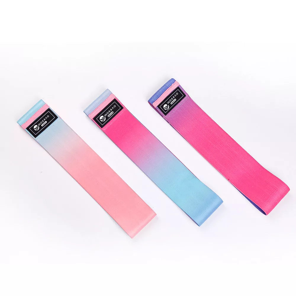 Squat resistance band for yoga and strength training, 74*8CM, PVC material