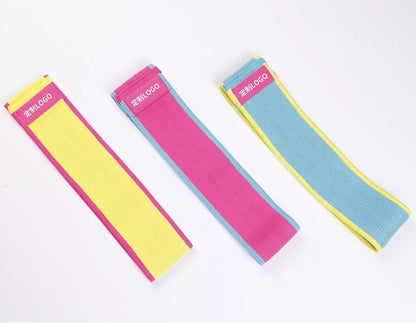 Squat resistance band for yoga and strength training, 74*8CM, PVC material