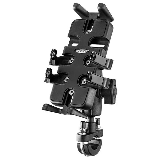 Black nylon U-shaped handlebar phone mount bracket for motorcycle bicycle electric car navigation