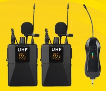 Little Bee X3 Lavalier Wireless Microphone for Content Creators: Delivers 24-Hour Battery Life with Noise Reduction for Clear Audio in Interviews and Vlogging