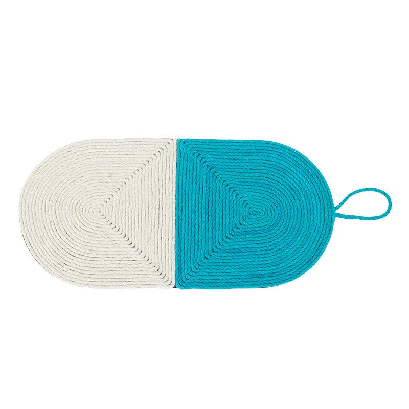 Premium cat scratching pad with durable sisal fabric and cactus-shaped design to protect furniture and satisfy your feline's natural scratching needs