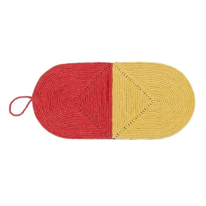 Premium cat scratching pad with durable sisal fabric and cactus-shaped design to protect furniture and satisfy your feline's natural scratching needs