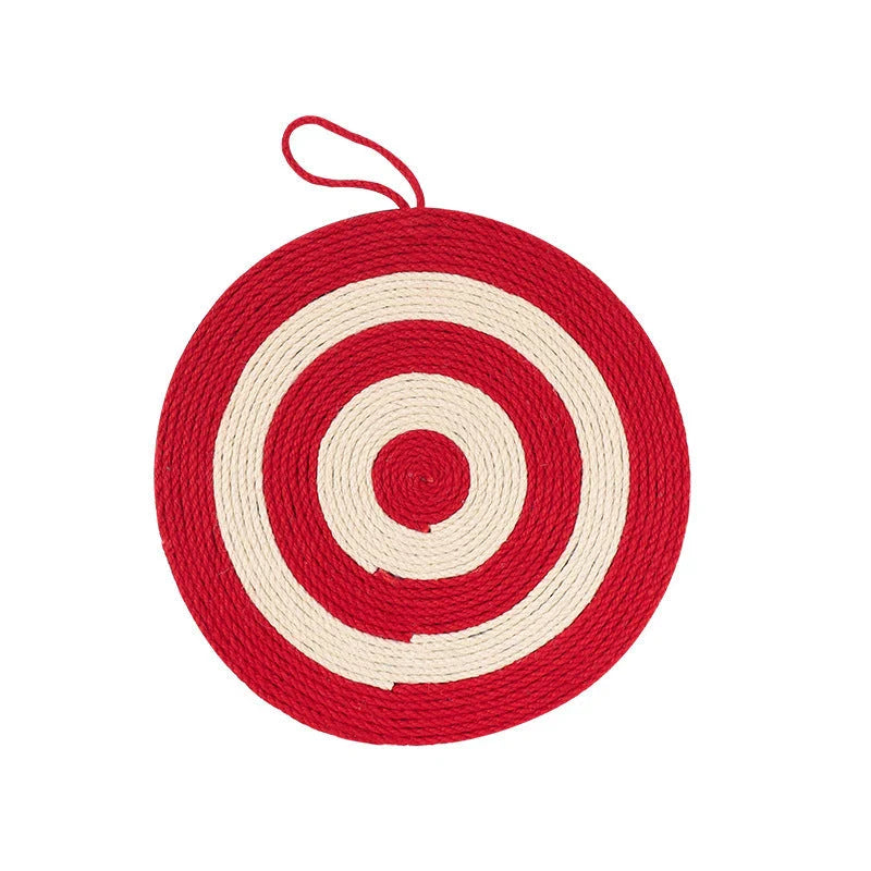 Premium cat scratching pad with durable sisal fabric and cactus-shaped design to protect furniture and satisfy your feline's natural scratching needs