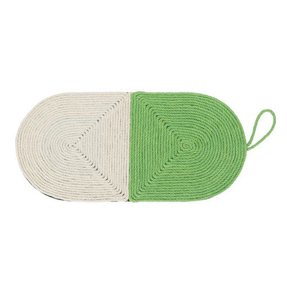 Premium cat scratching pad with durable sisal fabric and cactus-shaped design to protect furniture and satisfy your feline's natural scratching needs