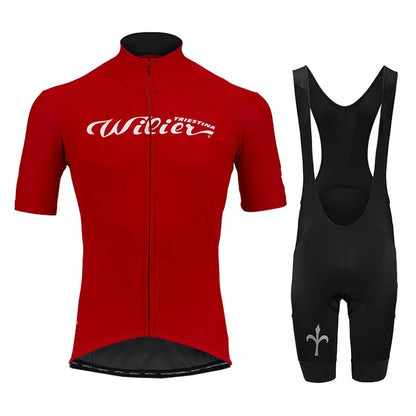 Short-sleeved Bib Cycling Jersey in various colors and sizes