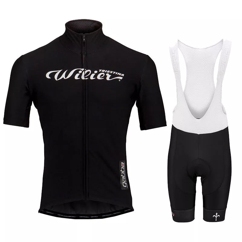 Short-sleeved Bib Cycling Jersey in various colors and sizes