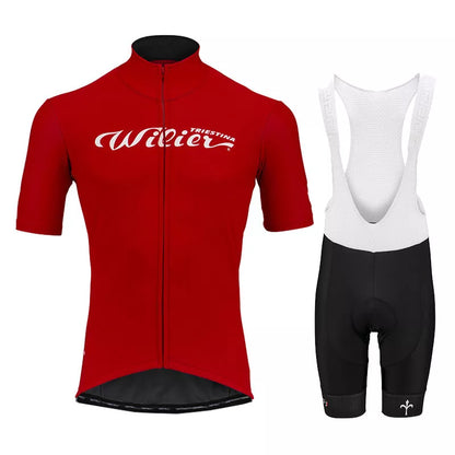 Short-sleeved Bib Cycling Jersey in various colors and sizes