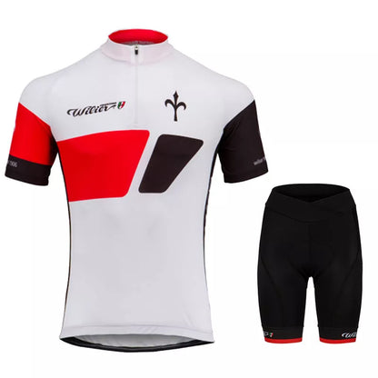 Short-sleeved Bib Cycling Jersey in various colors and sizes