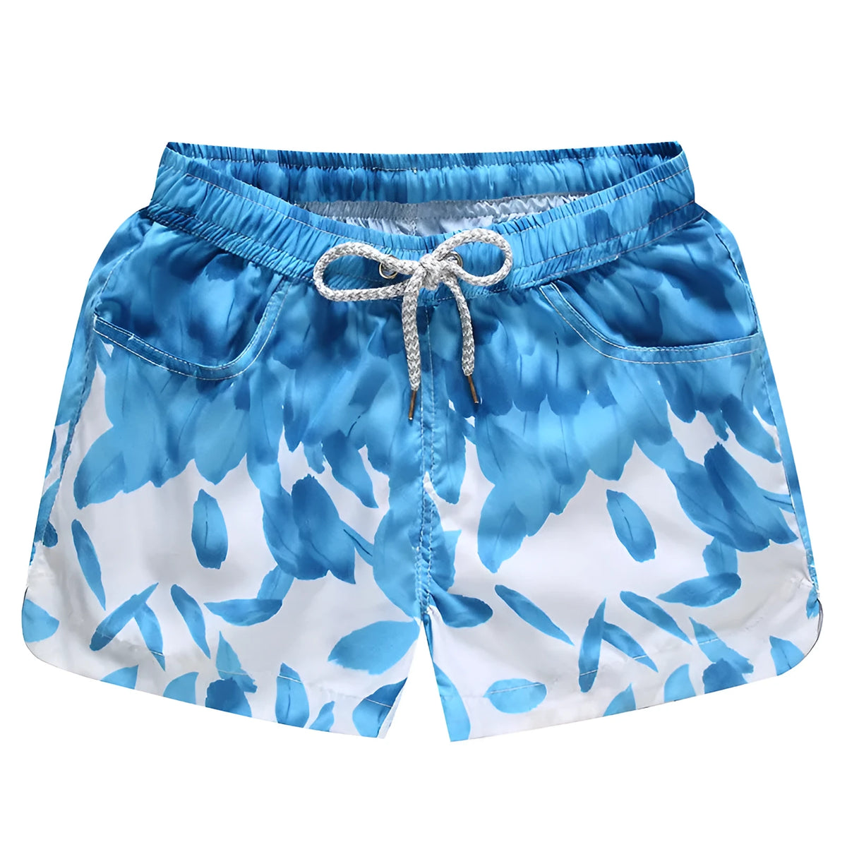 Mens quick dry swim trunks with mesh lining, thin section, available in multiple colours and patterns, Asian sizes M-4XL.
