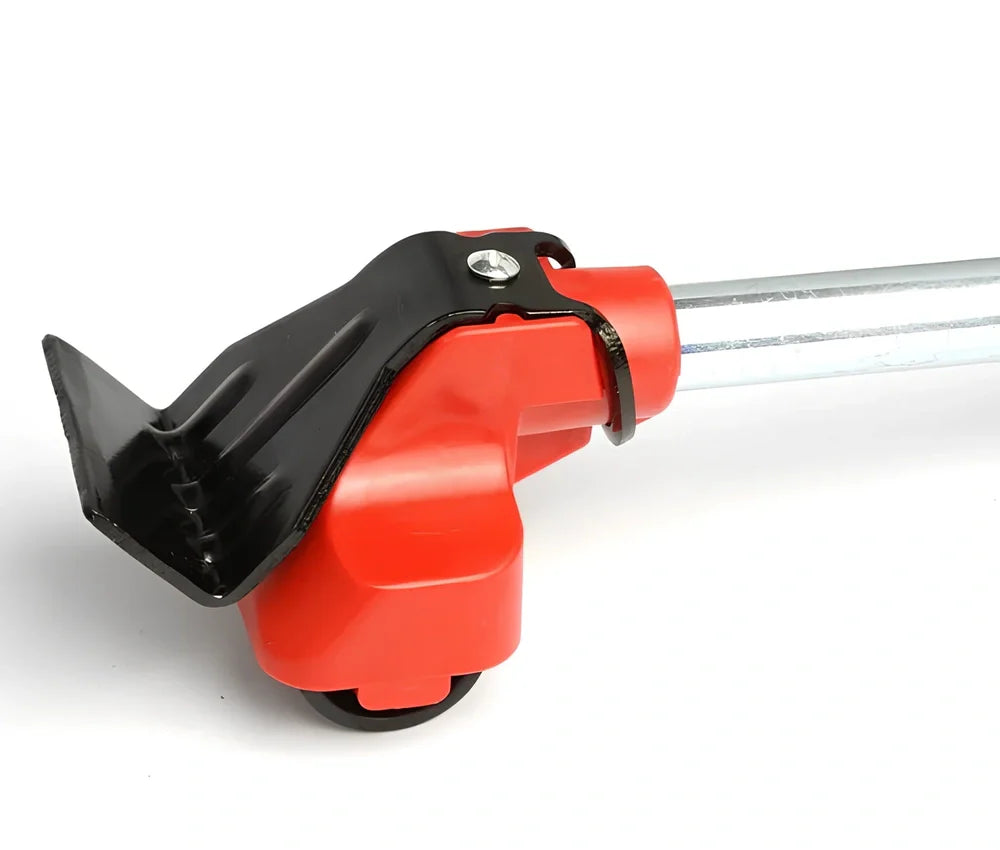 13-piece plastic heavy object mover set with 340mm base for 200kg loads, including levers and grips for safe sliding