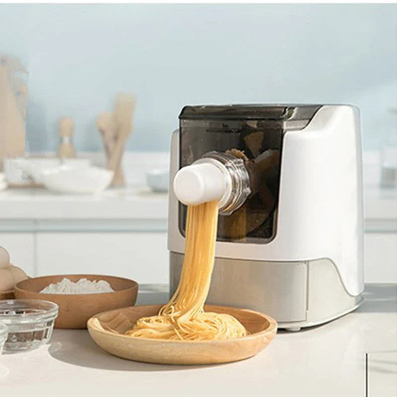 Automatic Pasta Maker with 13 noodle molds for effortless homemade pasta creation