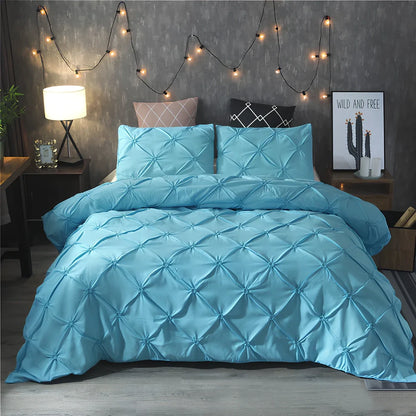 Craft Home Textiles polyester duvet cover with fern pattern in eight colour options across seven size variations