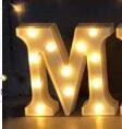Luminous LED Letter Number Night Light with remote control for weddings and parties