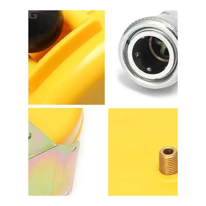 8M yellow polyurethane automotive air hose with 8mm outer diameter and 5mm inner diameter