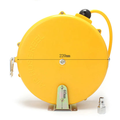 8M yellow polyurethane automotive air hose with 8mm outer diameter and 5mm inner diameter