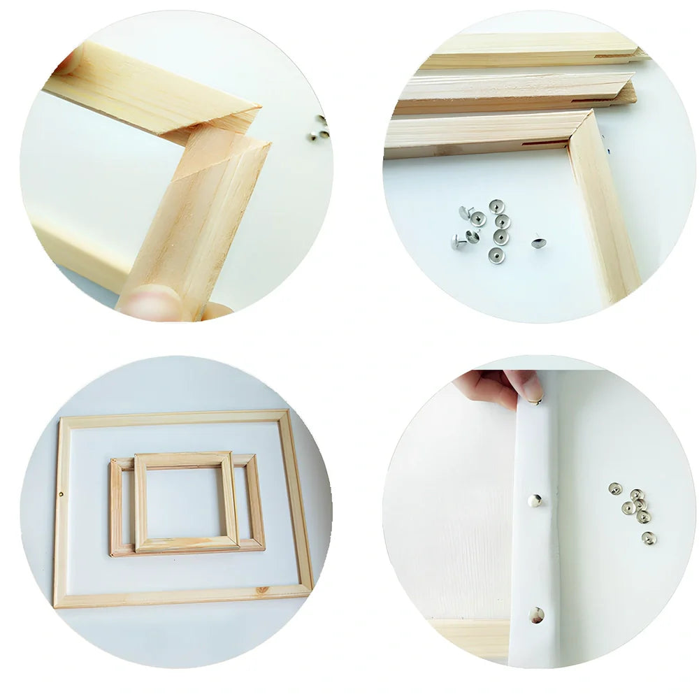 Modern landscape acrylic painting on 50x65cm linen canvas for home wall decor