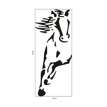 Horse Galloping Wall Sticker for home and office decoration