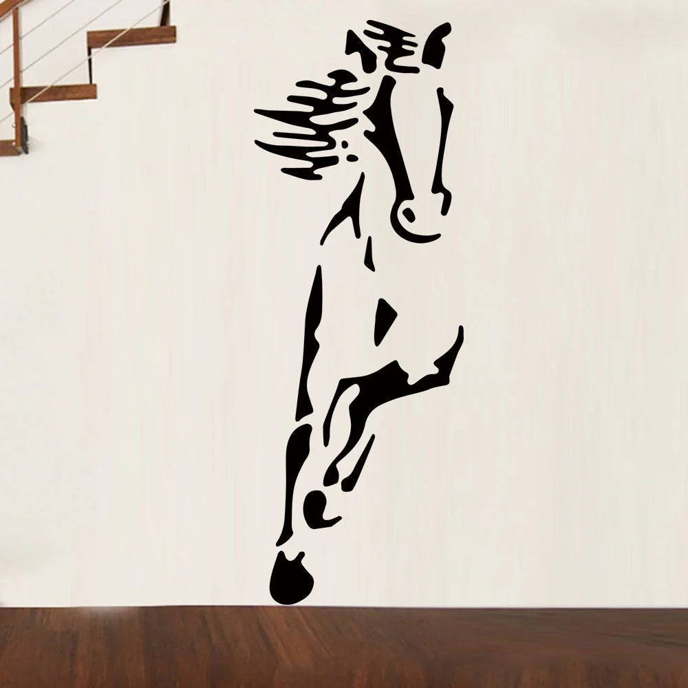 Horse Galloping Wall Sticker for home and office decoration