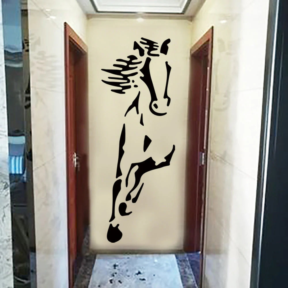 Horse Galloping Wall Sticker for home and office decoration