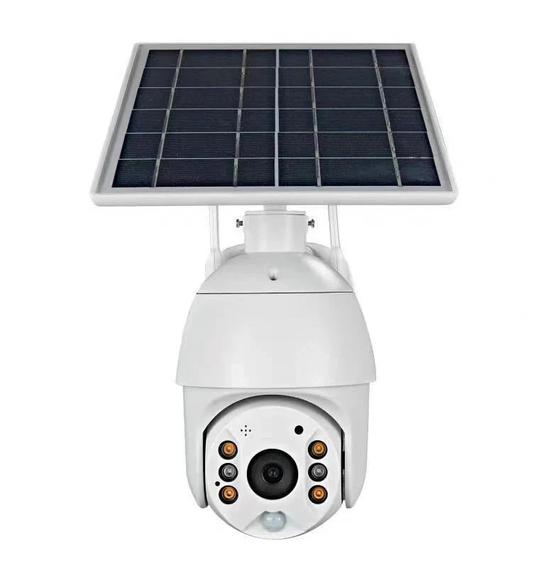 4G LTE Smart Home Security Camera with solar panel and 1080P resolution